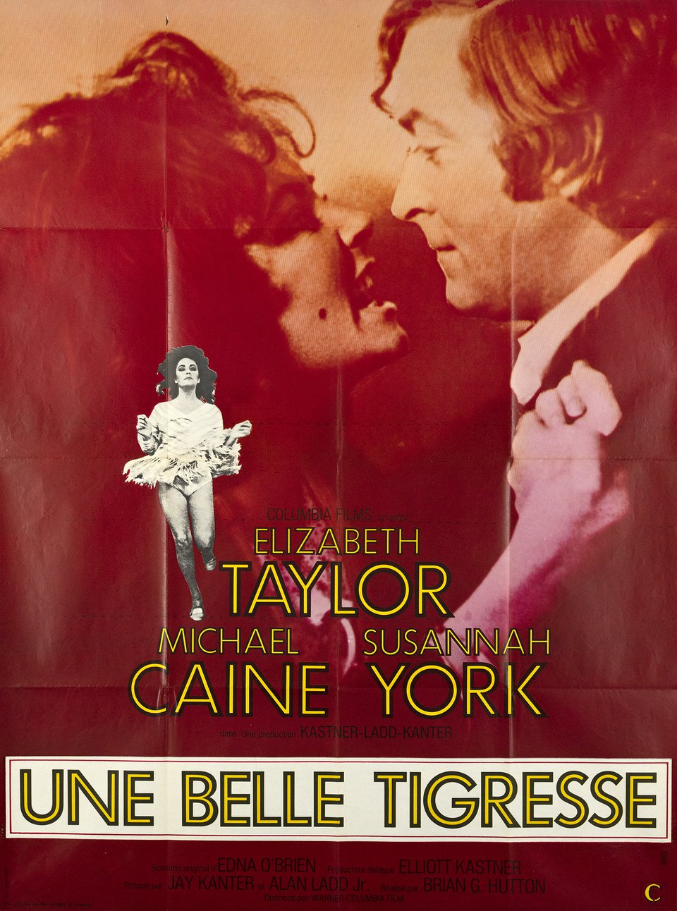Une Belle Tigresse – Affiche ancienne – ANONYMOUS – 1972