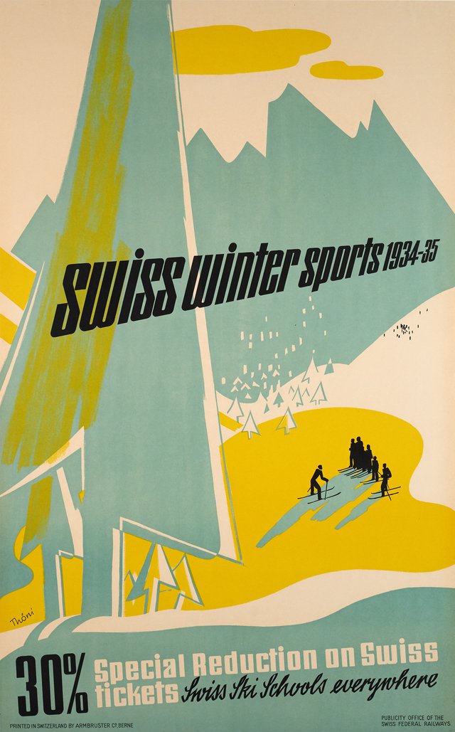 Swiss winter sports 1934-35