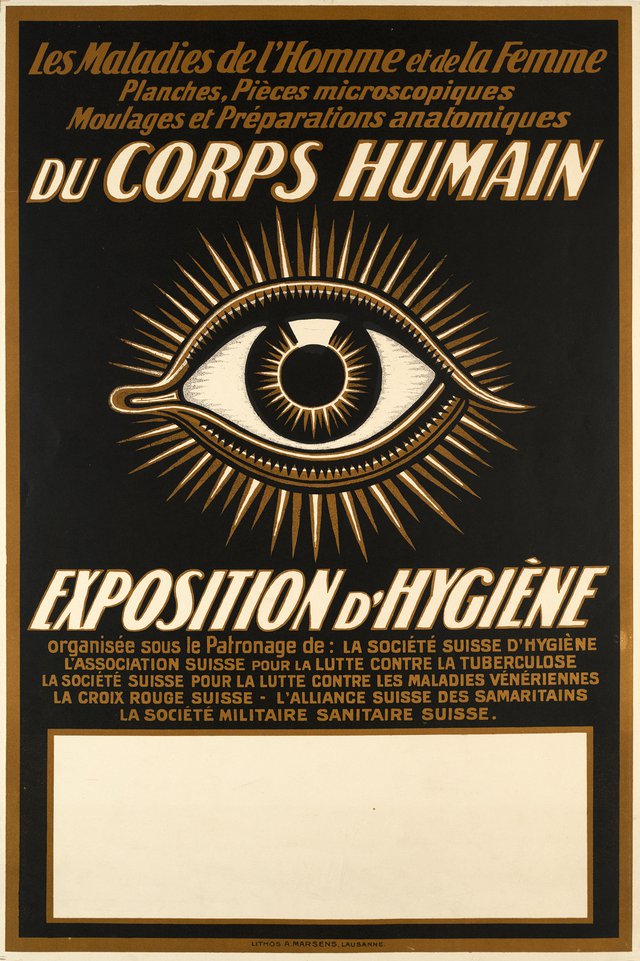 Les maladies de l'homme et de la femme, Exposition d'hygiène.