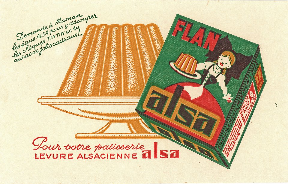 Levure alsacienne Alsa – Affiche ancienne – ANONYMOUS – 1950