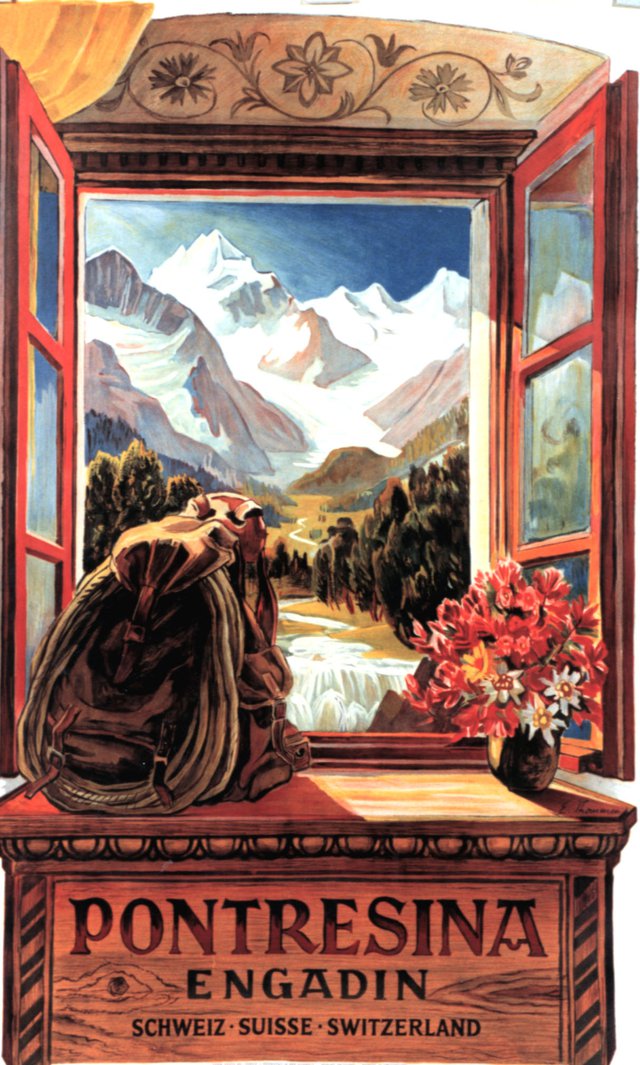 Pontresina, le sac de montagne