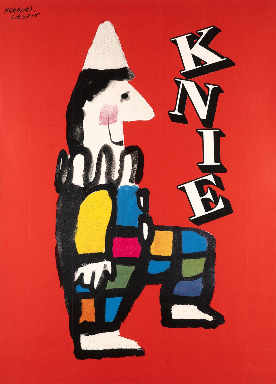 Knie – Vintage poster – Herbert LEUPIN – 1995