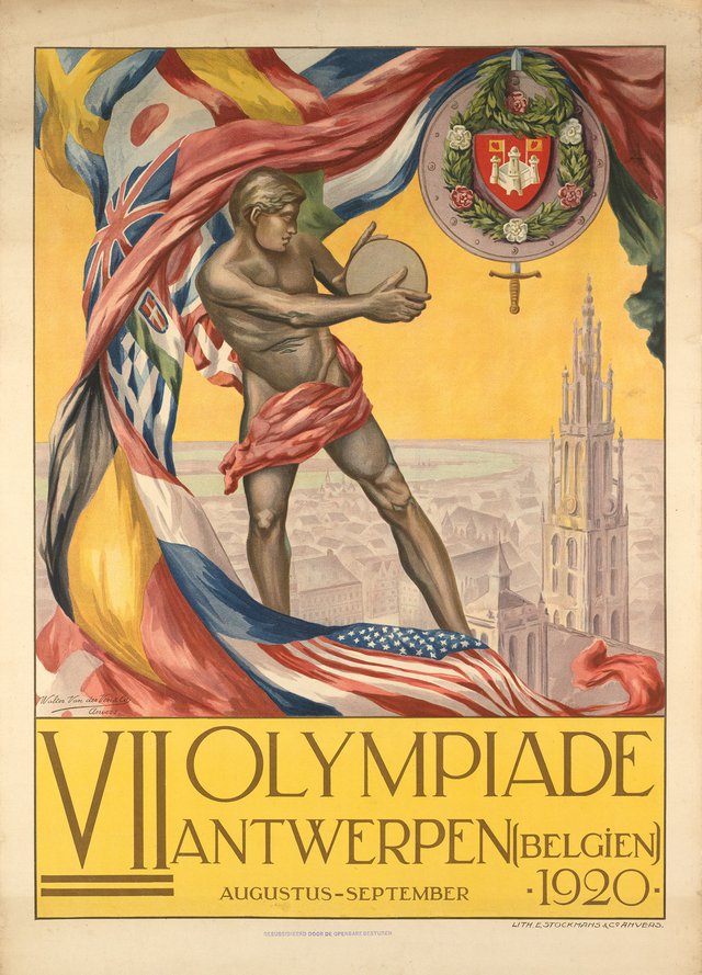 VII Olympiade Antwerpen, Belgien