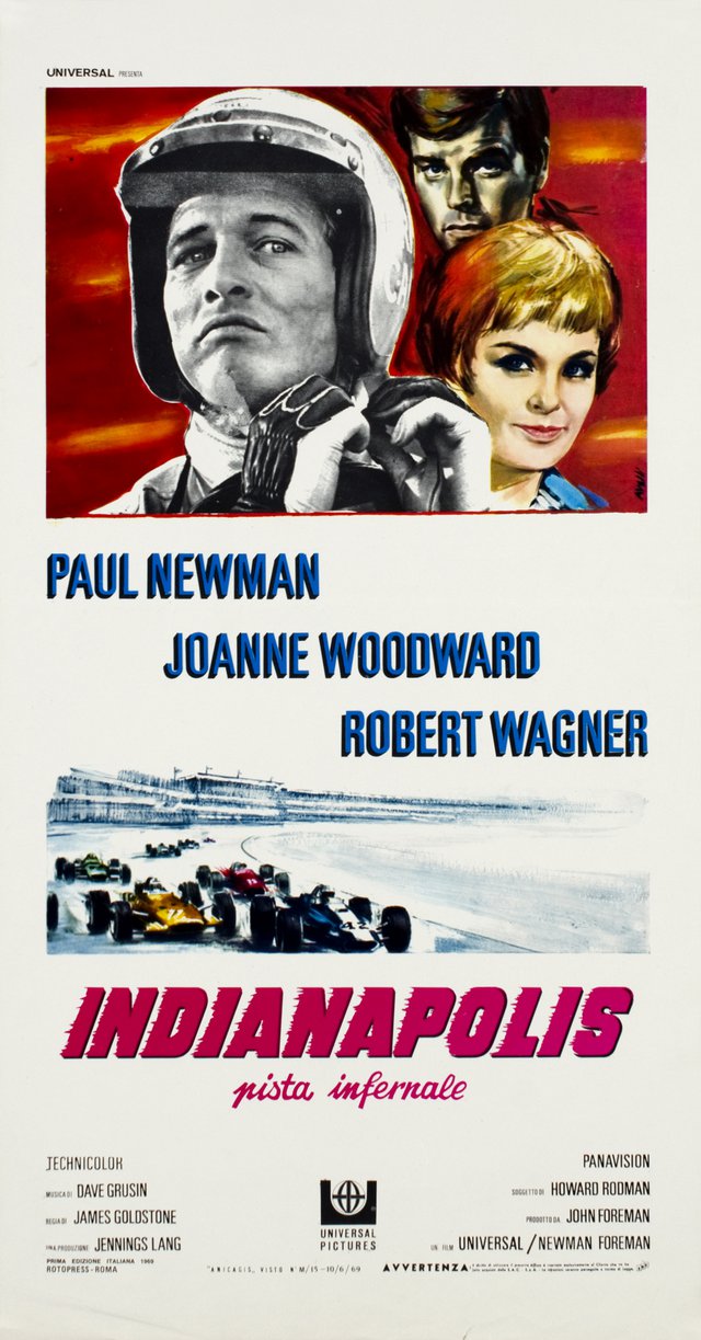 "Indianapolis", movie with Paul Newman