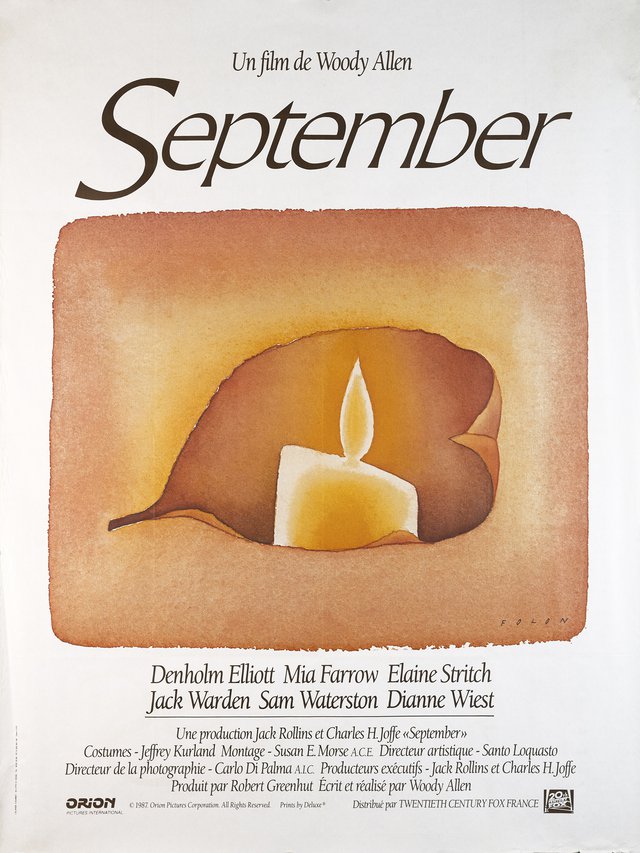 September, Un film de Woody Allen