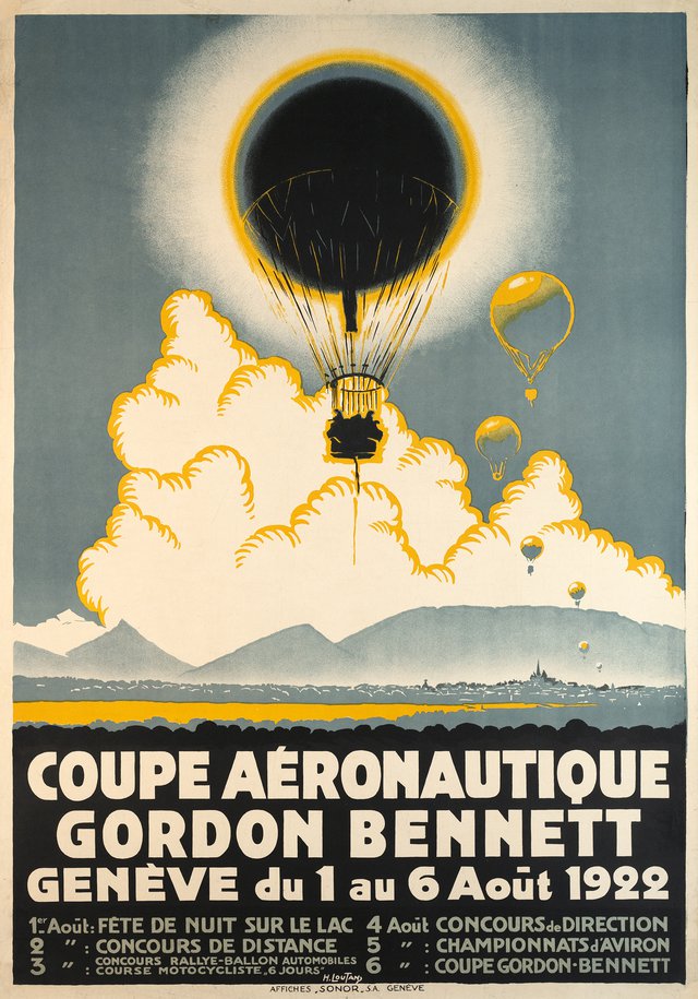 Coupe Aéronautique Gordon Bennett, Genève