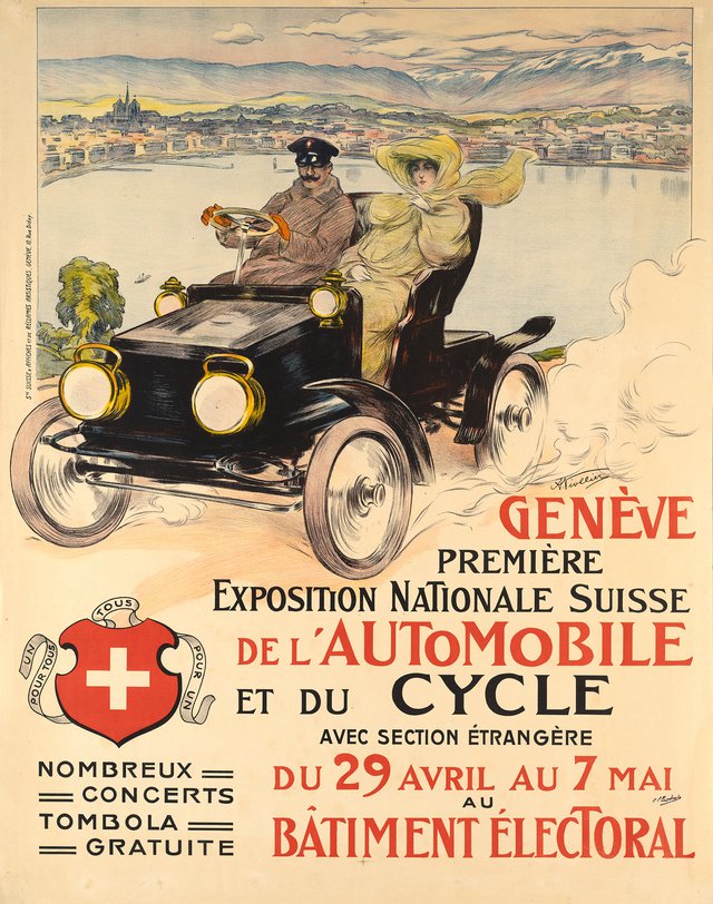 Première Exposition Nationale de l'Automobile et du Cycle,Genève