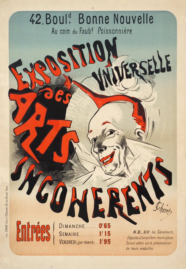 Exposition universelle des arts incohérents