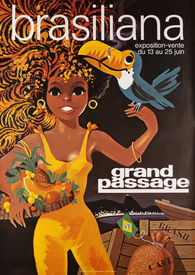 Brasiliana, Exposition-vente, Grand Passage