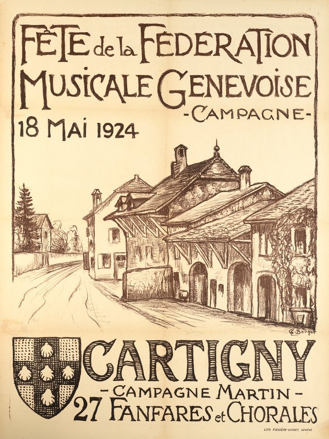 Fête de la Fédération Musicale Genevoise, Cartigny