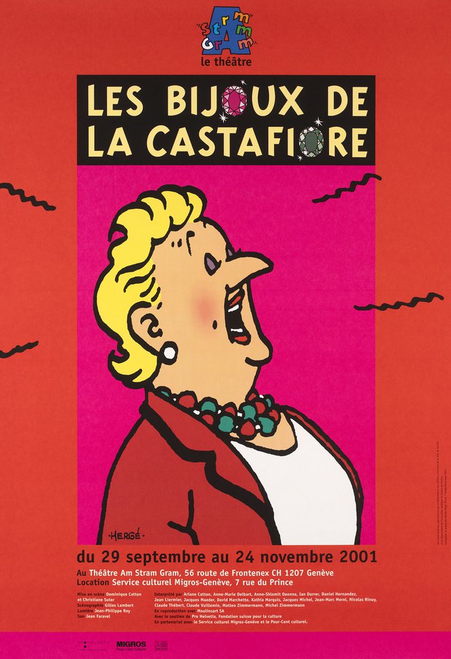 Les Bijoux de la Castafiore, Am Stram Gram, le Théâtre