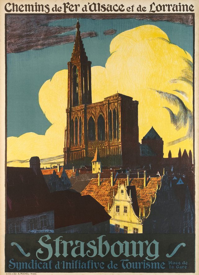 Strasbourg, Chemins de fer d'Alsace et de Lorraine