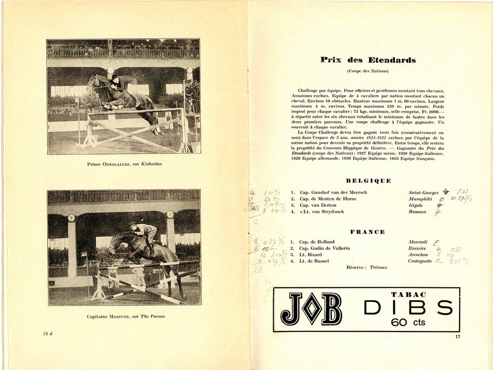 Concours hippique international, Genève