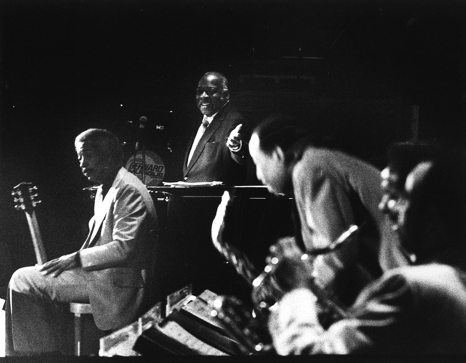 Count Basie, Geneva Victoria Hall – Original photographs – Dany GIGNOUX – 1980