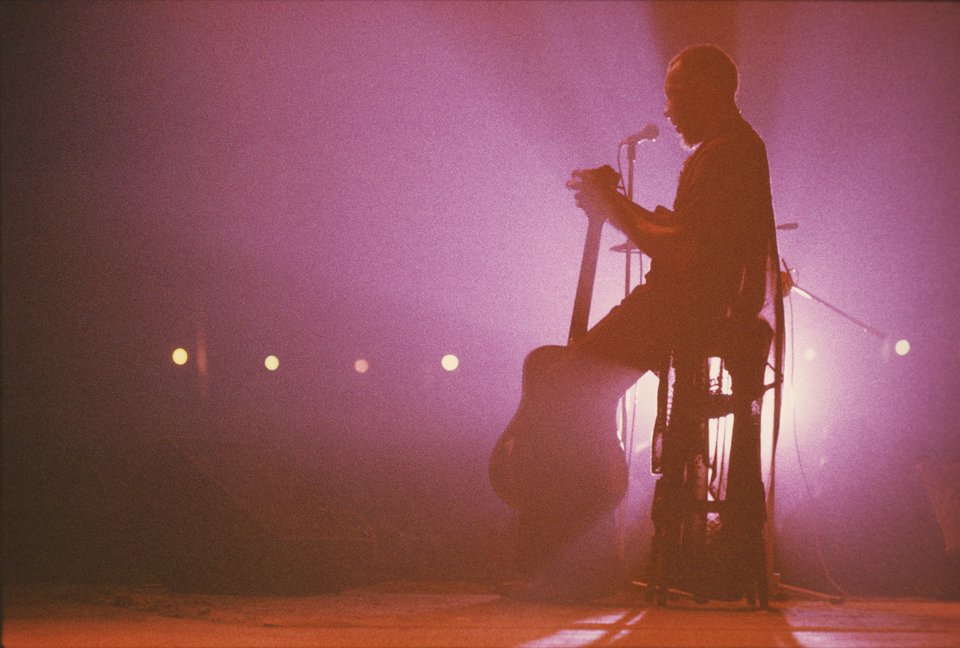 Richie Havens, Geneva – Original photographs – Dany GIGNOUX – 1979