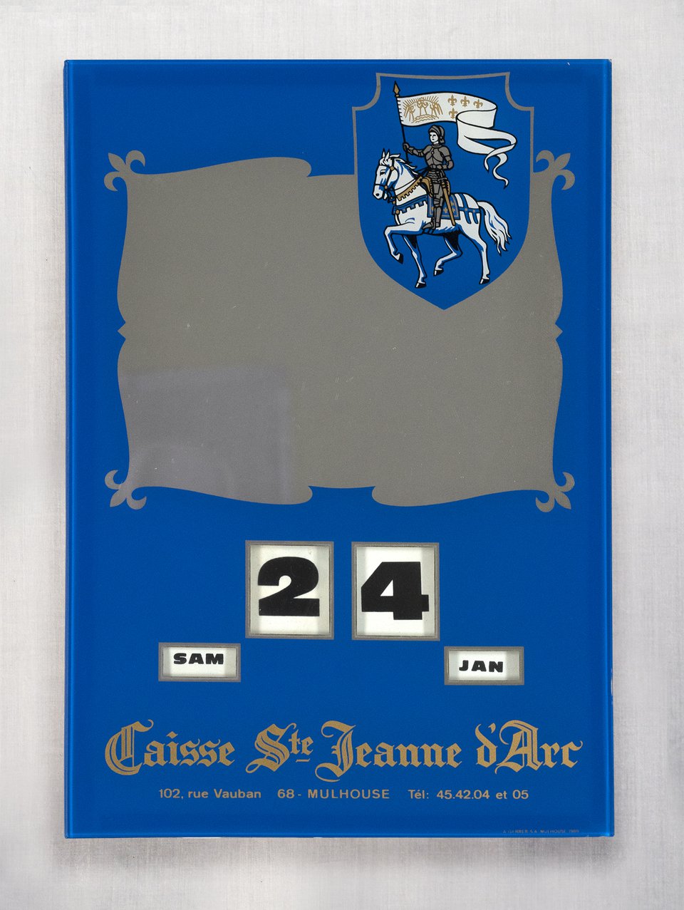 Caisse Ste Jeanne d'Arc – Affiche ancienne – ANONYMOUS – 1969