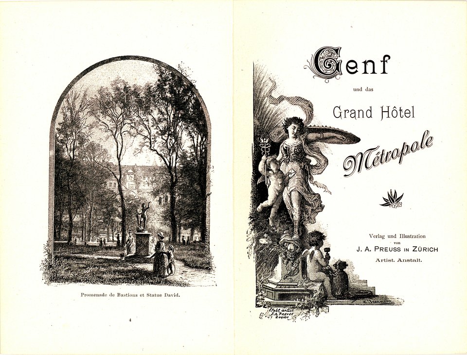 Genf & Umgebungen, Grand Hôtel Métropole