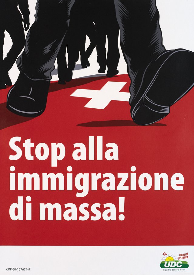UDC, Stop alla immigrazione di massa!