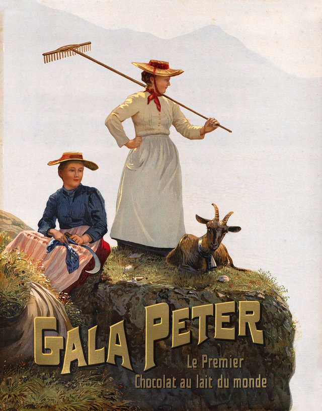 Gala Peter, Le premier chocolat au lait du Monde