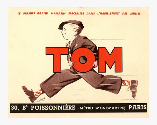 Tom,  le premier grand magasin spécialisé dans l'habillement des jeunes, Paris