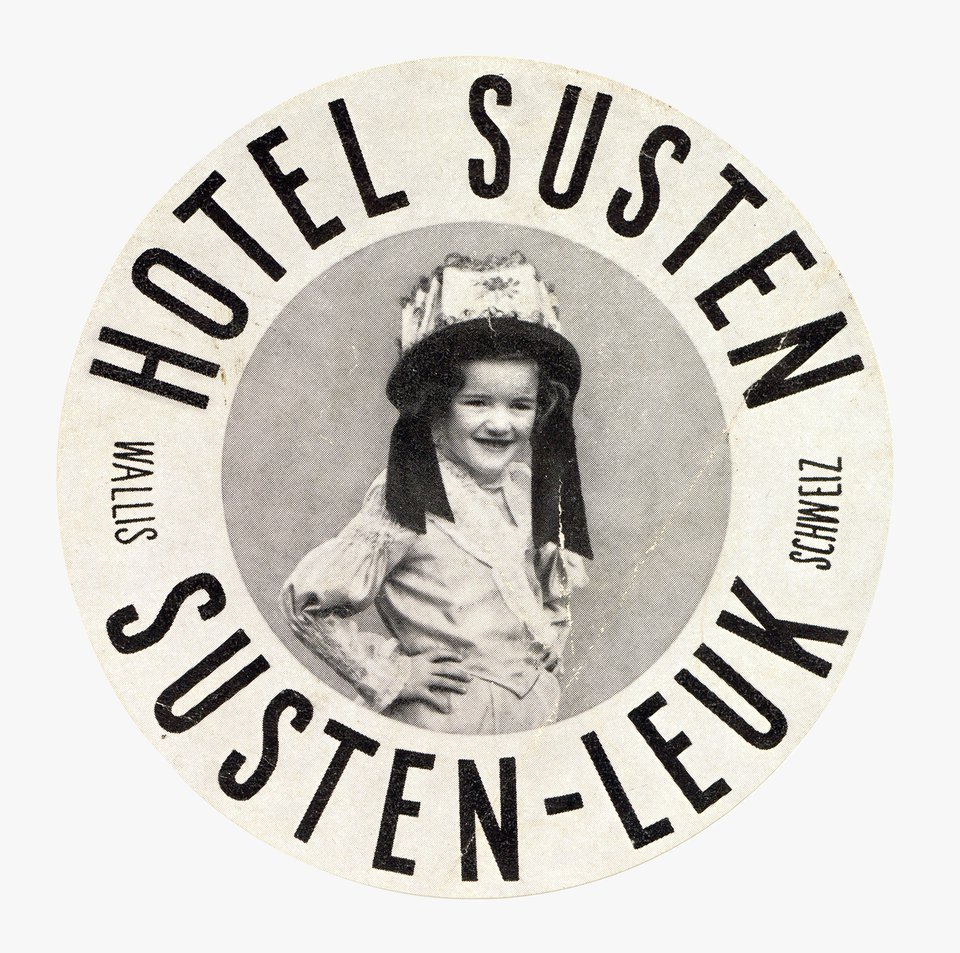 Hôtel Susten - Leuk Wallis Schweiz – Vintage poster – ANONYMOUS – None