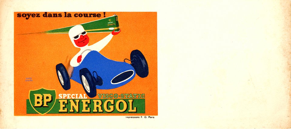 Energol special visco-static – Vintage poster – Herve MORVAN – None