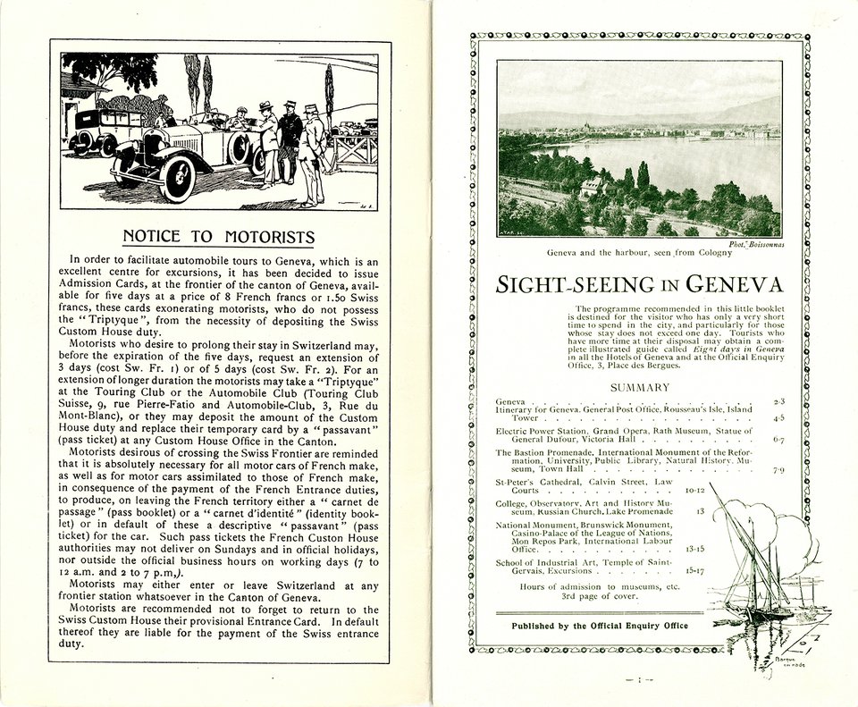 Geneva, Seat of the League of Nations