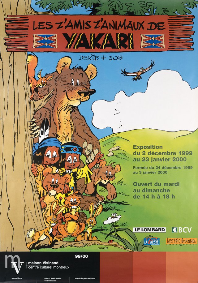 Les z'amis z'animaux de Yakari, Maison Visinand, Centre culturel de Montreux