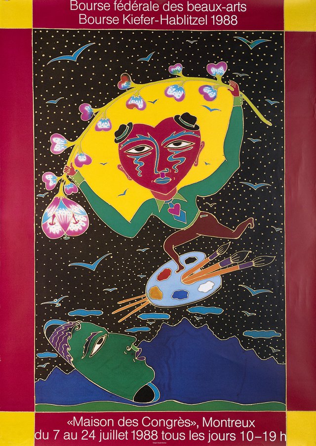 Bourse Fédérale des Beaux-Arts, Maison des Congrès, Montreux