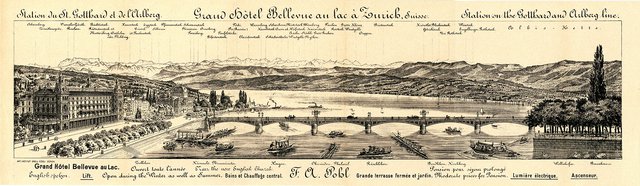 Grand Hôtel Bellevue au Lac, Zürich