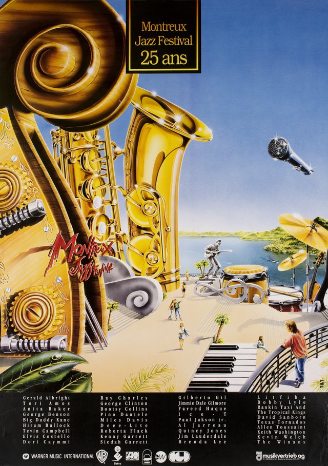 Montreux Jazz Festival, 25 ans