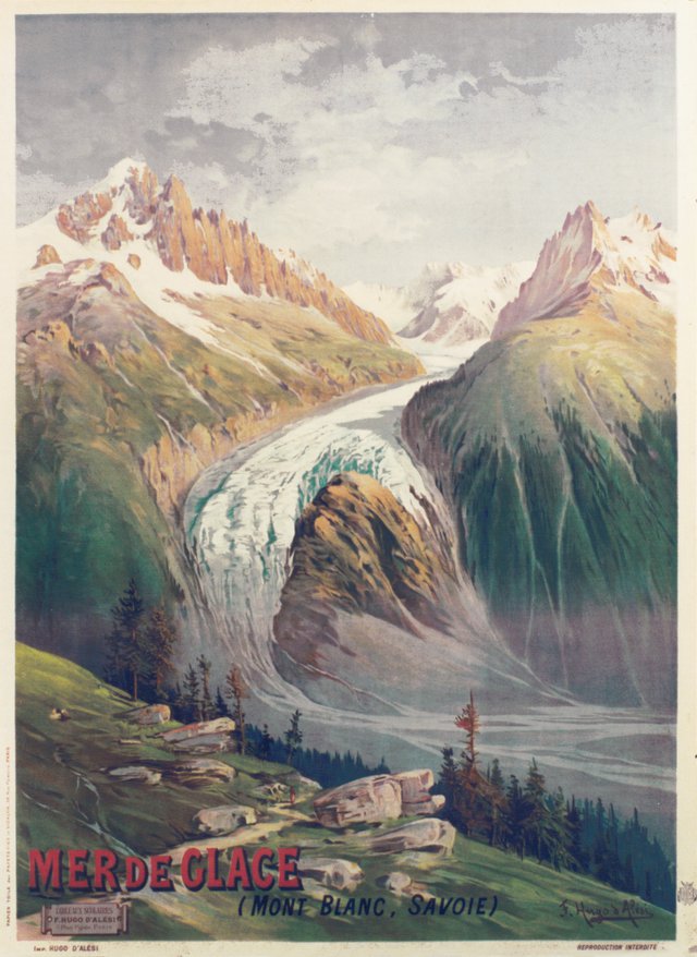 Mer de glace (Mont-Blanc, Savoie)
