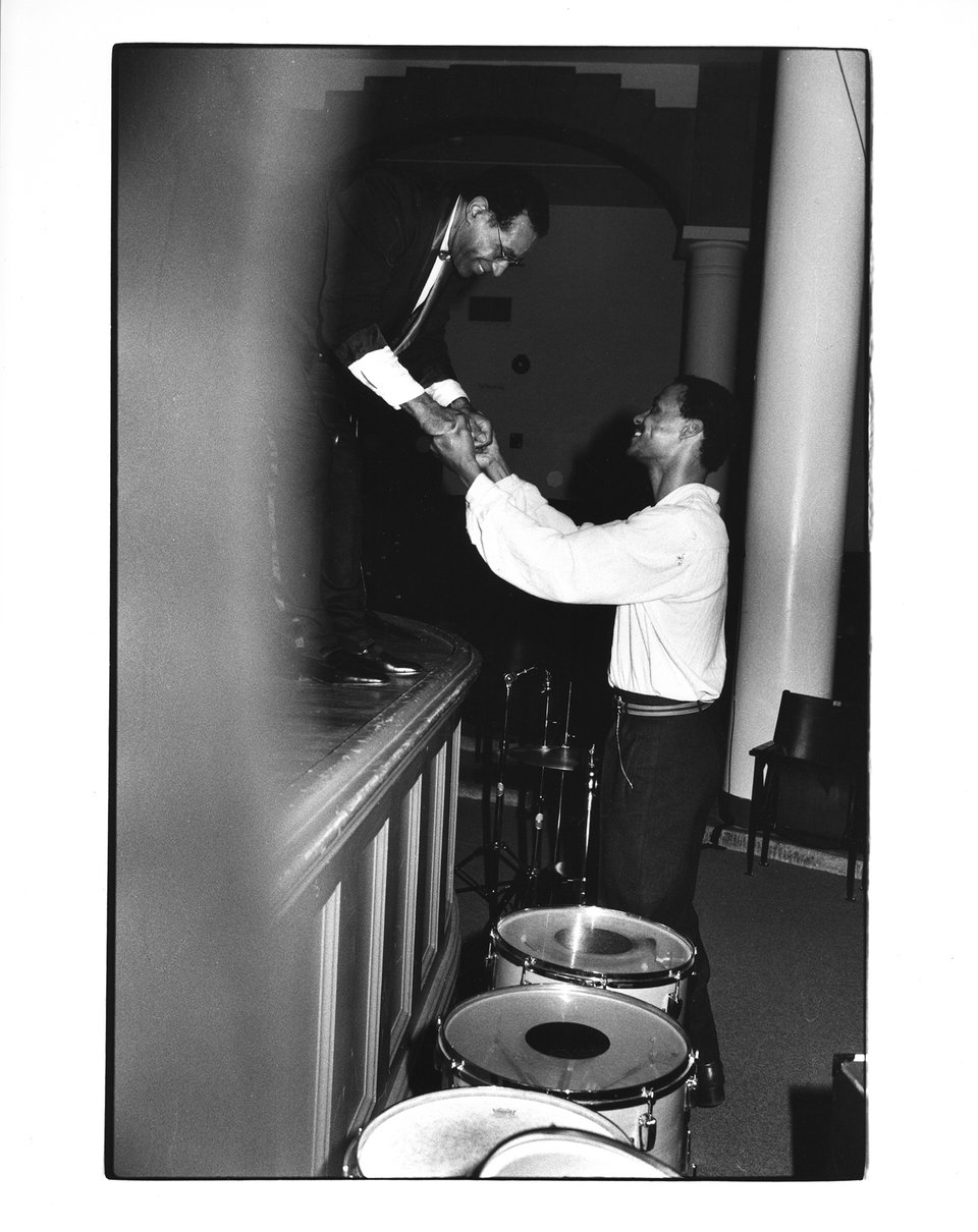 Max Roach, New York – Original photographs – Dany GIGNOUX – 1985