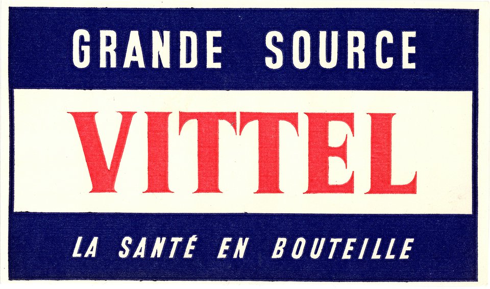VITTEL, Grande source, La santé en bouteille – Vintage poster – ANONYMOUS – None