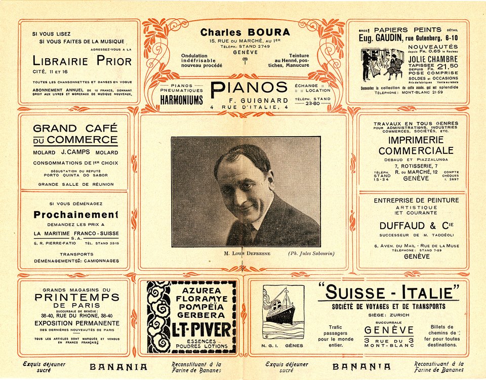 Alhambra, Le grand Music-Hall Genevois