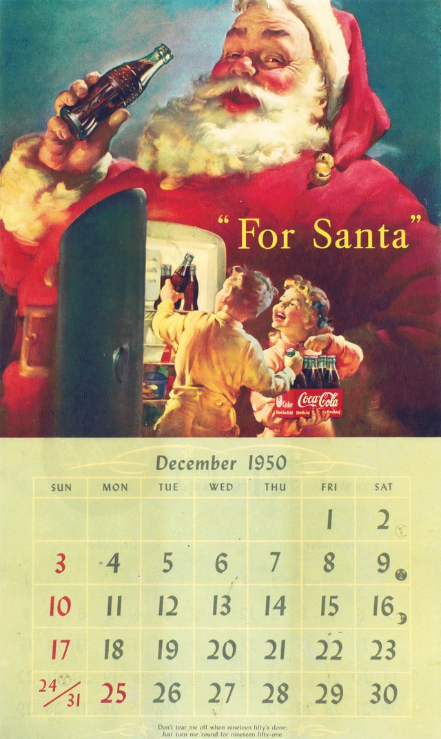 For Santa, Calendar