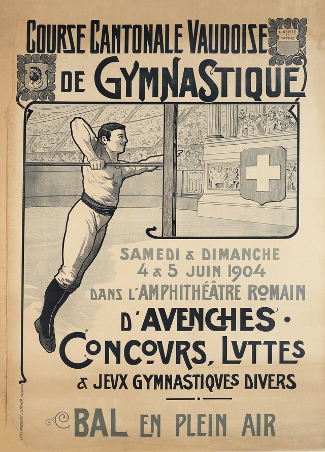 Course Cantonale Vaudoise de Gymnastique, Concours, Luttes & Jeux Gymnastique divers