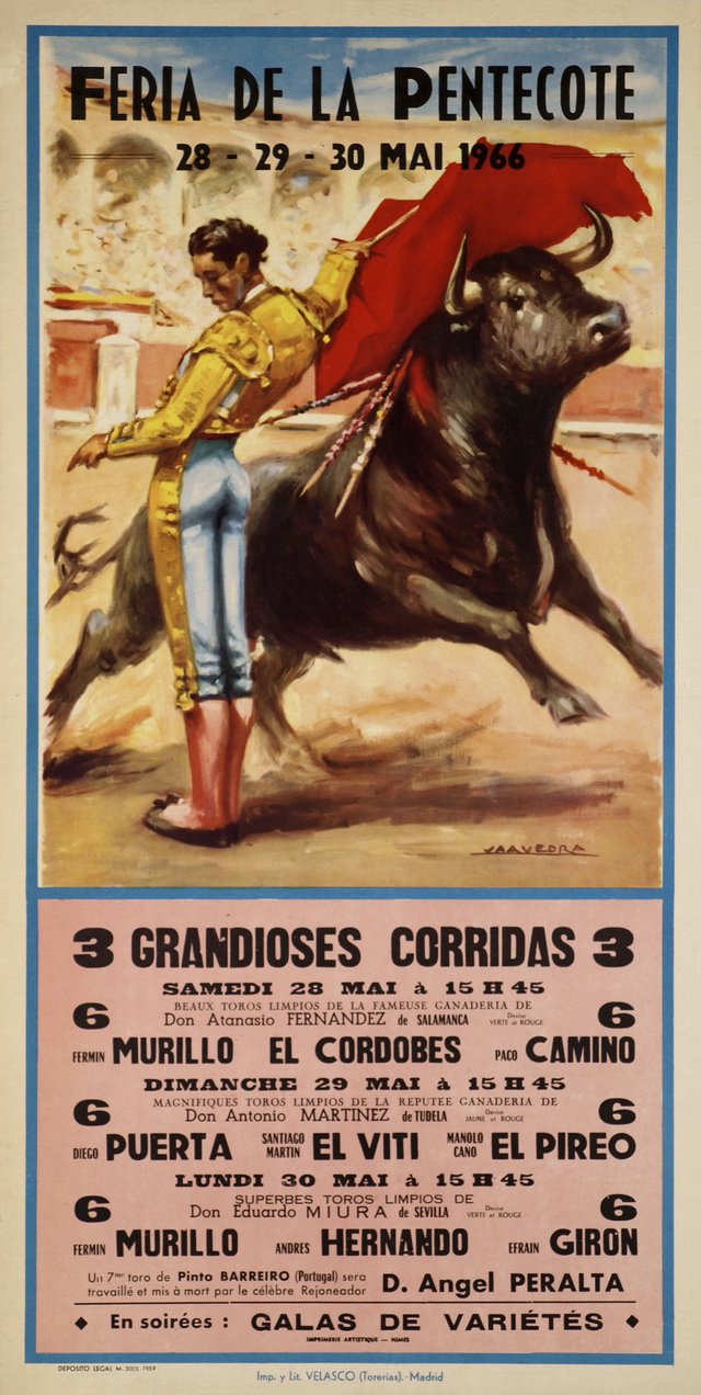Feria de la Pentecôte, 28-29 et 30 Mai 1966