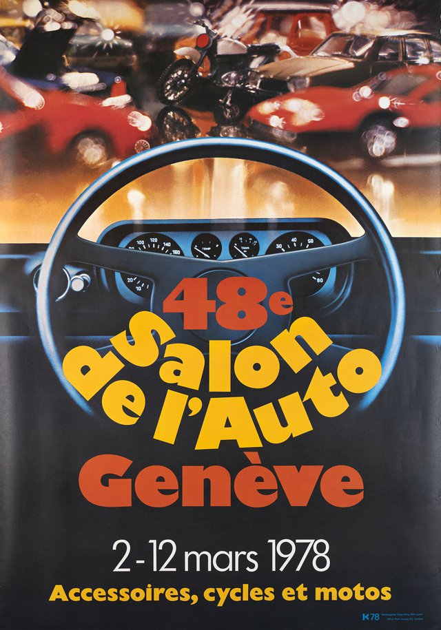 48ème Salon de l'Auto - Genève - 2-12 mars 1978 - Accessoires, cycles et motos