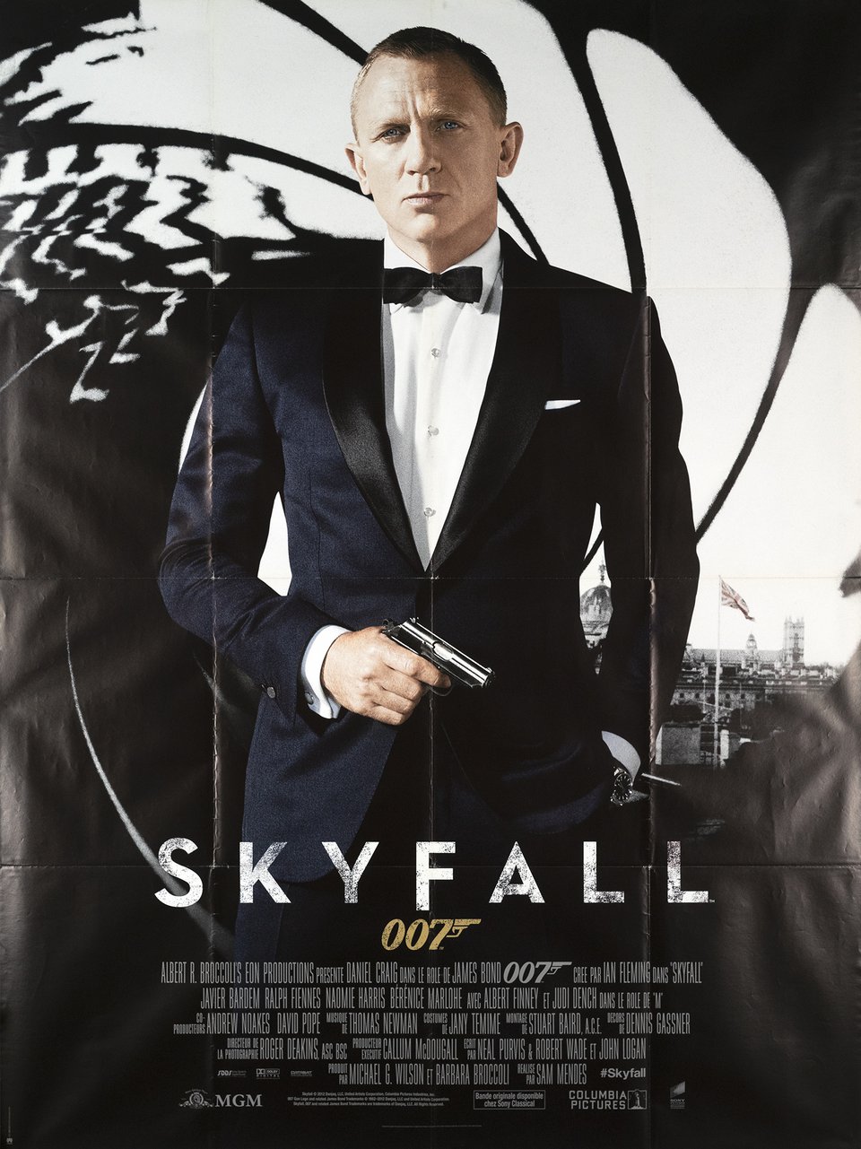007, Skyfall – Affiche ancienne – ANONYMOUS – 2012
