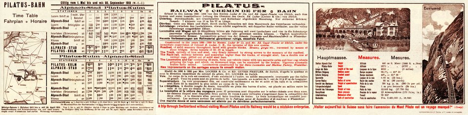 Pilatus-Bahn bei Luzern