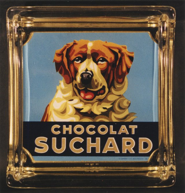Chocolat Suchard, Rendeur de monnaie avec le Saint-Bernard