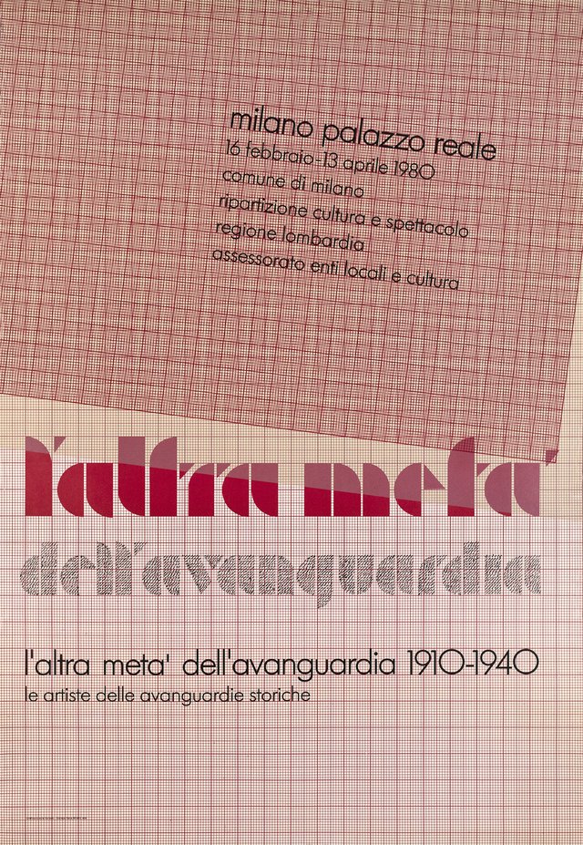 L'Altra Meta dell'Avanguardia, Milano Palazzo Reale