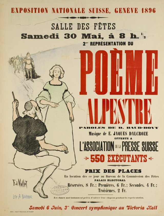Exposition nationale suisse, Poème Alpestre, Genève