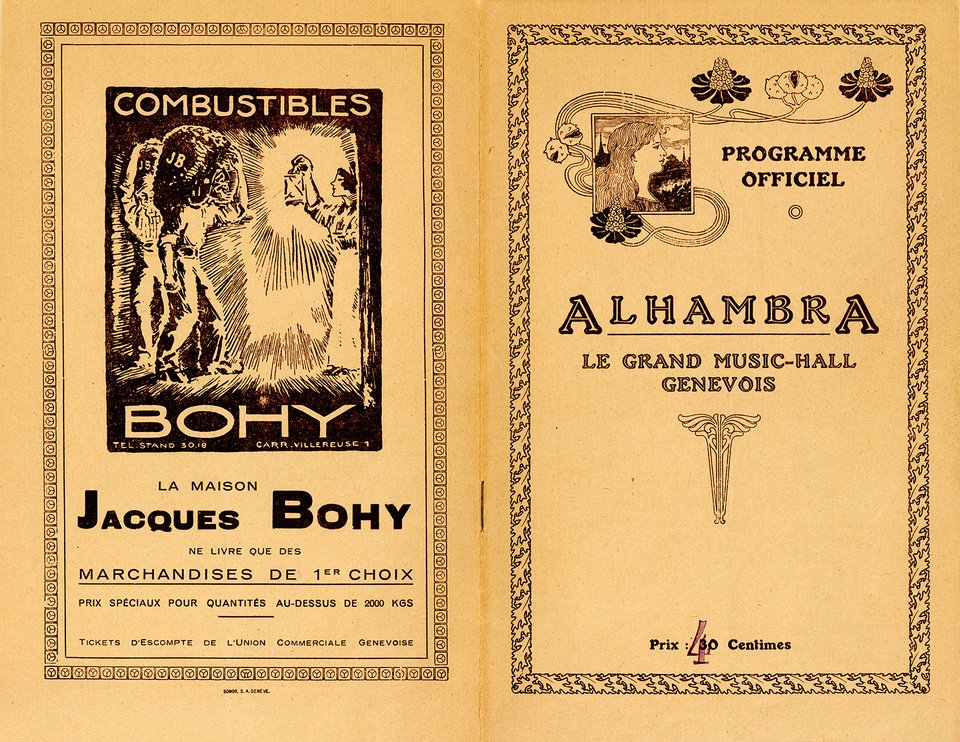 Alhambra, Le grand Music-Hall Genevois