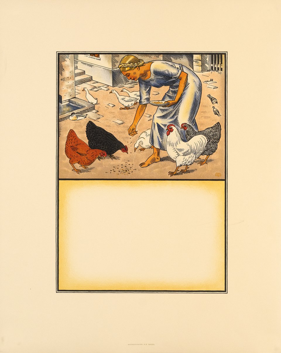 Burkhard Mangold, Diplome Avant la lettre – Affiche ancienne – Burkhard MANGOLD – 1930