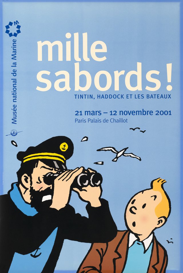 Mille Sabords! Tintin, Haddock et les Bateaux, Musée national de la Marine