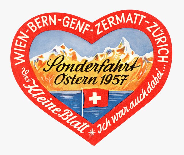 Sonderfahrt Ostern 1957 Das Kleine Blatt