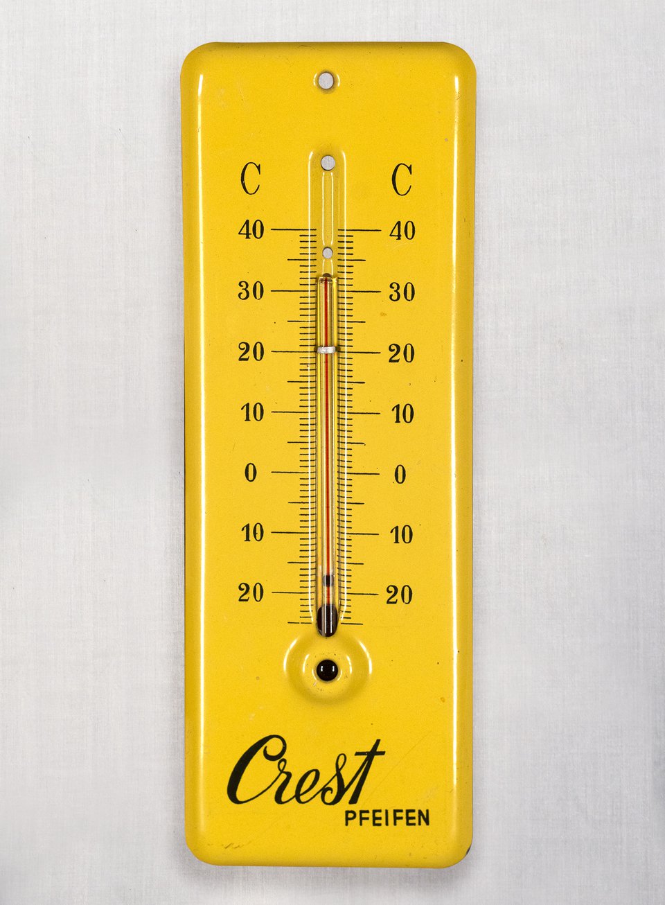 Crest Pfeifen, Thermomètre – Affiche ancienne – ANONYMOUS – 1930