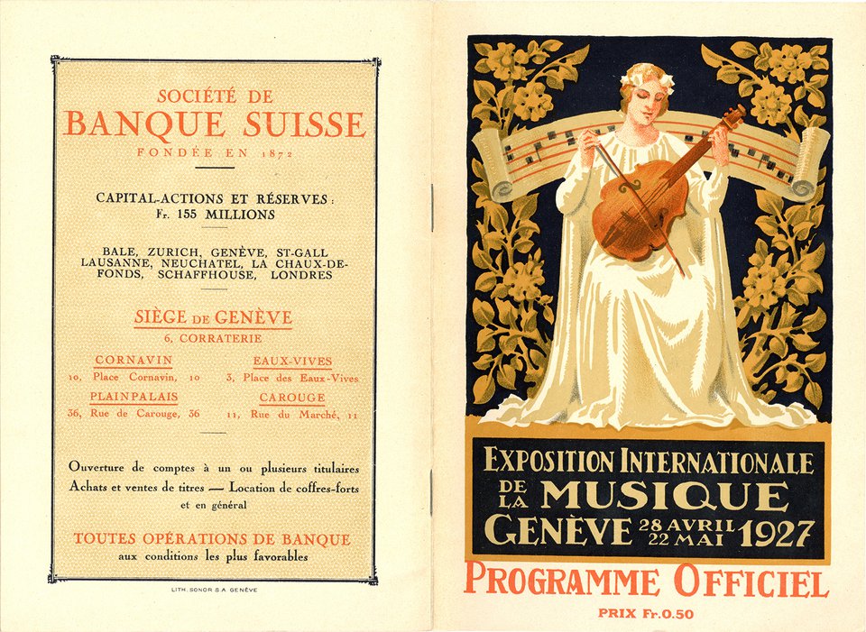 Exposition Internationale de la Musique, Genève